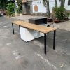 cụm bàn làm việc 2 chỗ kèm tủ hồ sơ