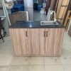 Tủ bếp kèm bồn mặt đá 1m2