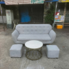 Bộ bàn ghế sofa băng vải bố 1m8