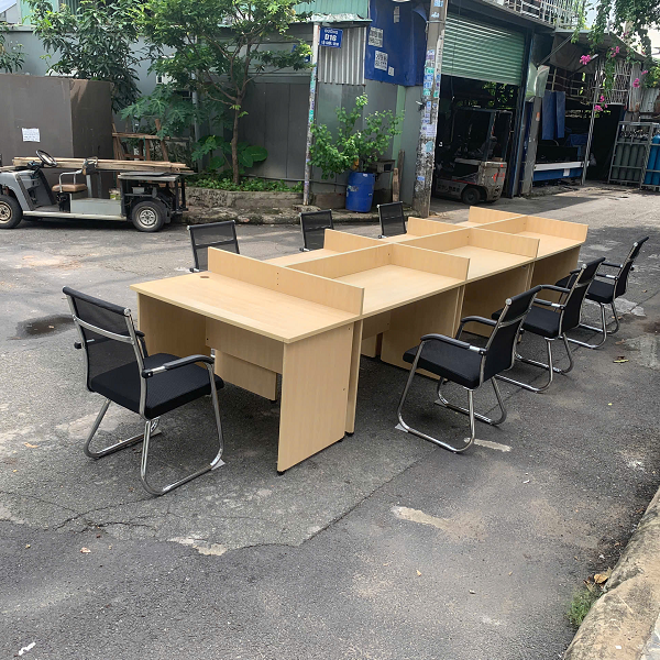 Cụm bàn 7 chỗ ngồi hoà phát