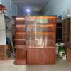 Tủ trưng bày gỗ mdf 1m8 có đèn