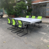 Bàn họp văn phòng 6 chỗ 2m4