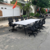 Bàn họp chân sắt 8 người