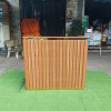 Quầy lễ tân 1m2 lam sóng thanh lý